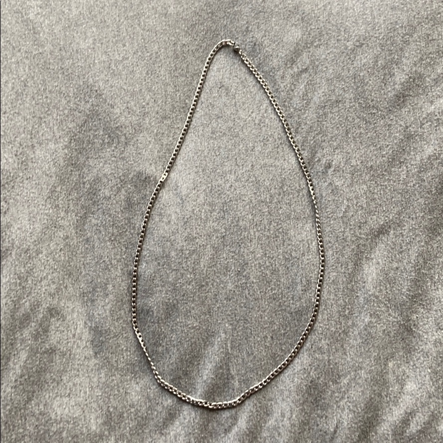 Layerable Silver Chain